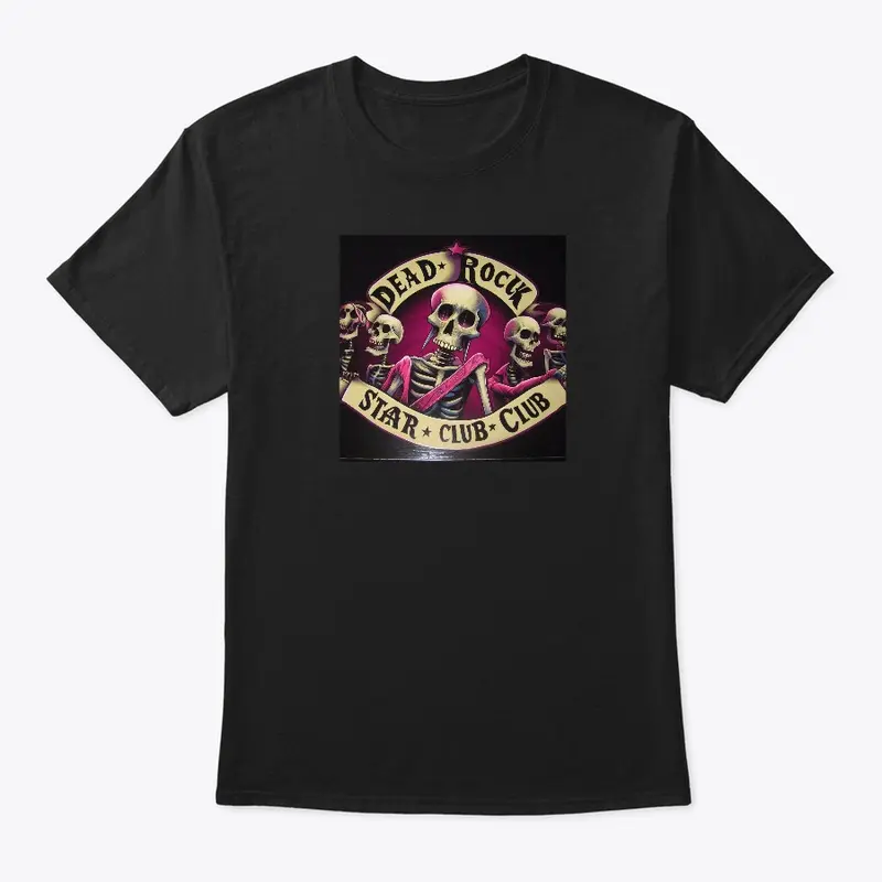 Dead Rock Star Club Pink Crew T-Shirt